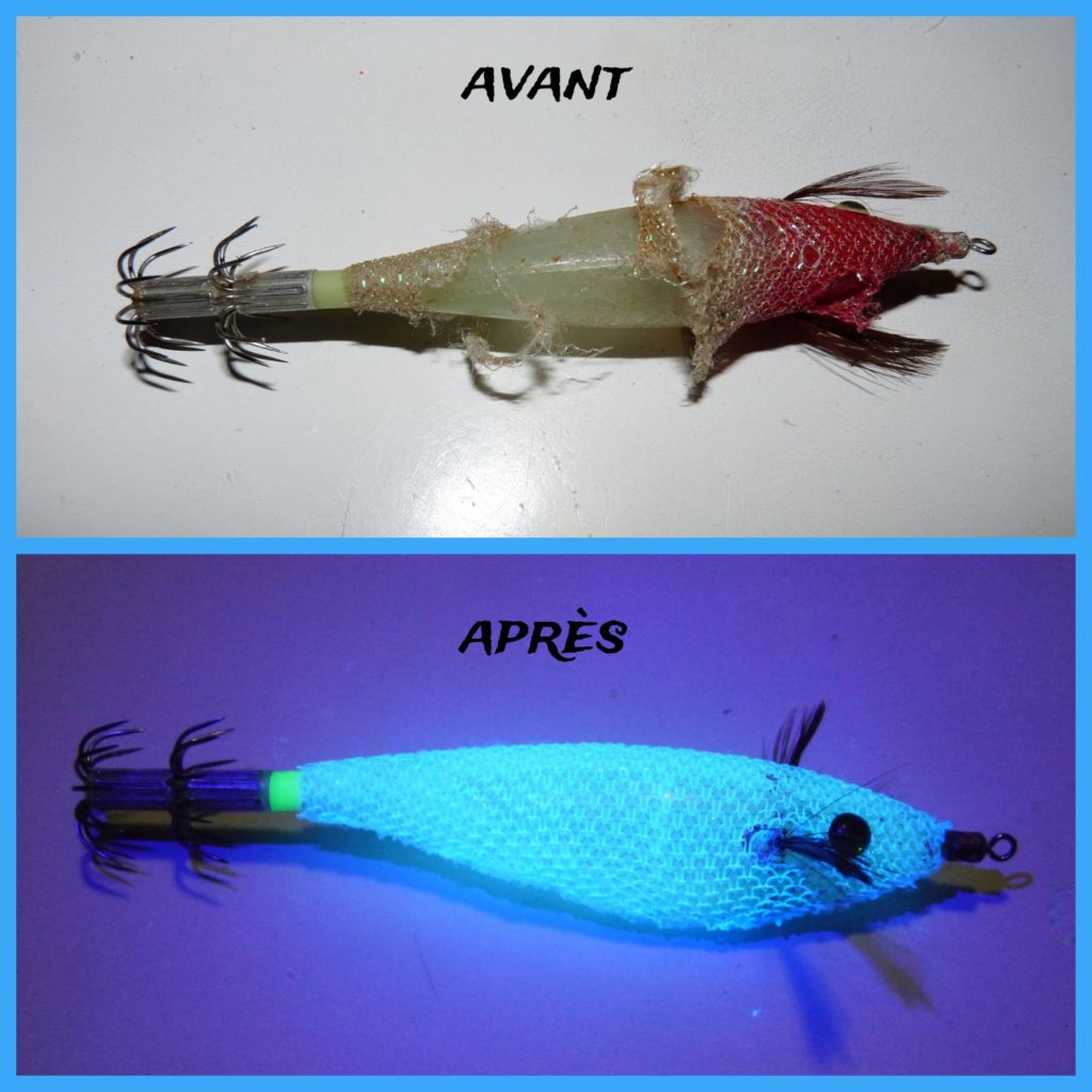 Réparer facilement une calamarette et la rendre plus efficace - Astuce de  Pêche